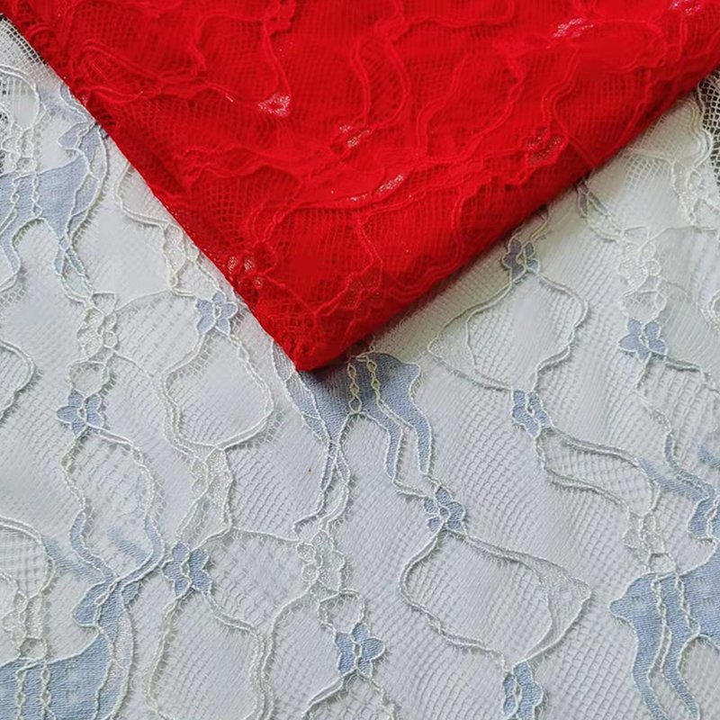 Lace Fabric Women's Nylon Warp Knit for Women's Wear Wholesale Supplie 6
